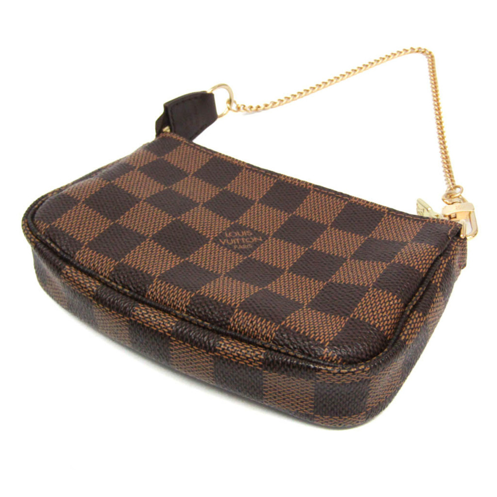 LOUIS VUITTON Brown Damier Pochette Mini Bag - Picture 2 of 10